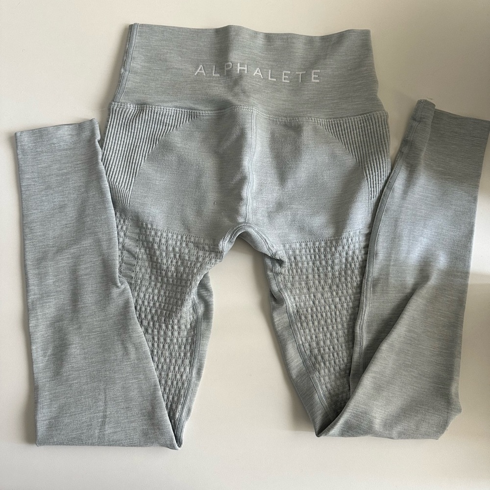 Alphalete Halo Leggings Cloud Grey S